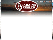 Tablet Screenshot of lahainafishco.com